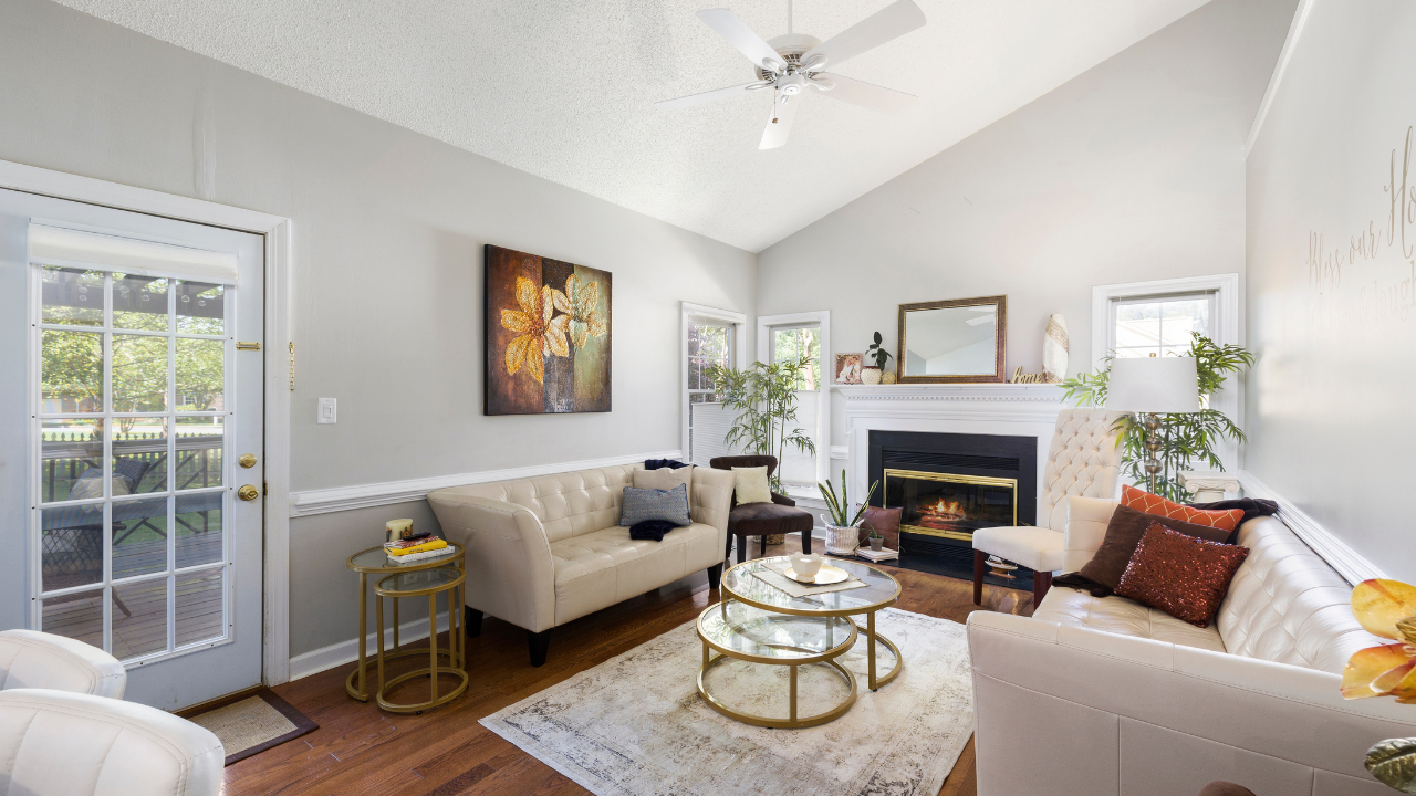 Updated residential interior photo
